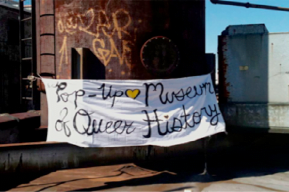 Pop-up Museum of Queer History, run by Hugh Ryan Queer Brown Feelings - South Asian America Digital Archive